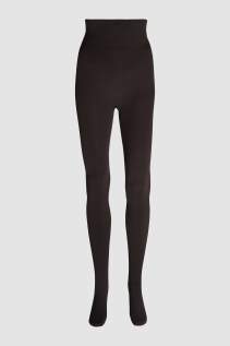 Nachhaltige Thermostrumpfhose 'Cosy Winter Conscious' in 100 DEN in der Farbe almost black