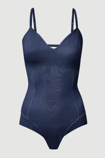 All Mesh Low Back Body in der Farbe Moonlight Blue aus der Kooperation mit Viky Rader Studio
