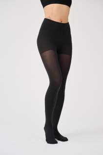 Strumpfhose Opaque Conscious im 60 DEN Look in der Farbe almost black
