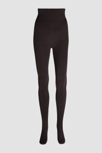 Nachhaltige Thermostrumpfhose 'Cosy Winter Conscious' in 100 DEN in der Farbe almost black