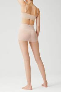Kompressionsstrumpfhose für helle Haut in transparenten 15 DEN - Tights Invisible Control Top mit Shaping an Bauch, Beinen und Po