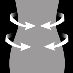 Shaped sanft Bauch & Taille und kann die Rückbildung unterstützen