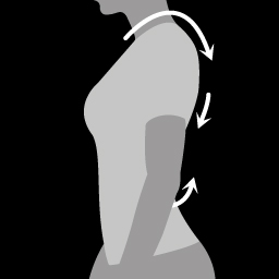 Posture correcting and strengthens the back