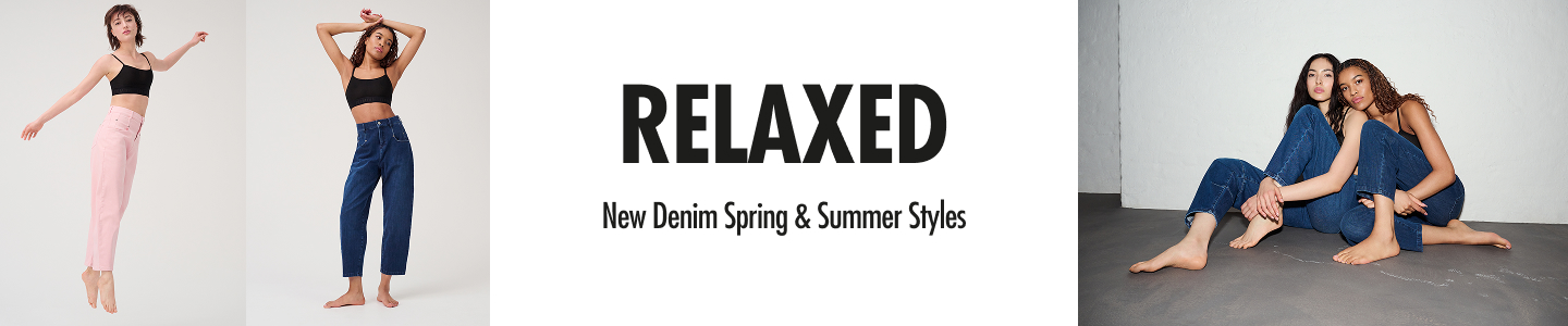 Models tragen Shaping Pants im Wide Fit von ITEM m6